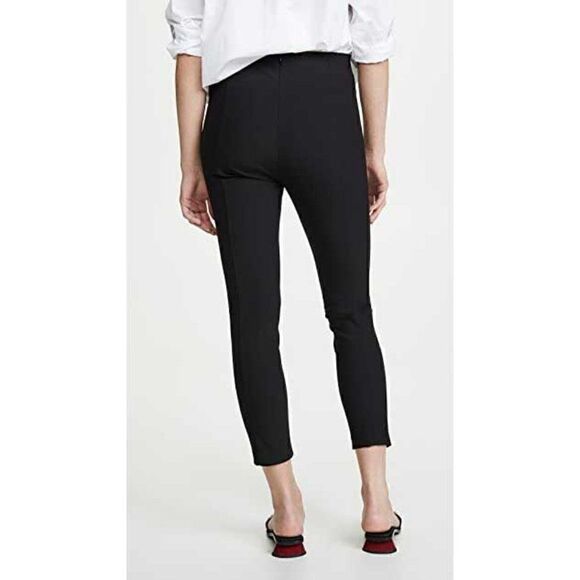 Rag & Bone Simone Black Snap Front Skinny Pants - Picture 3 of 10